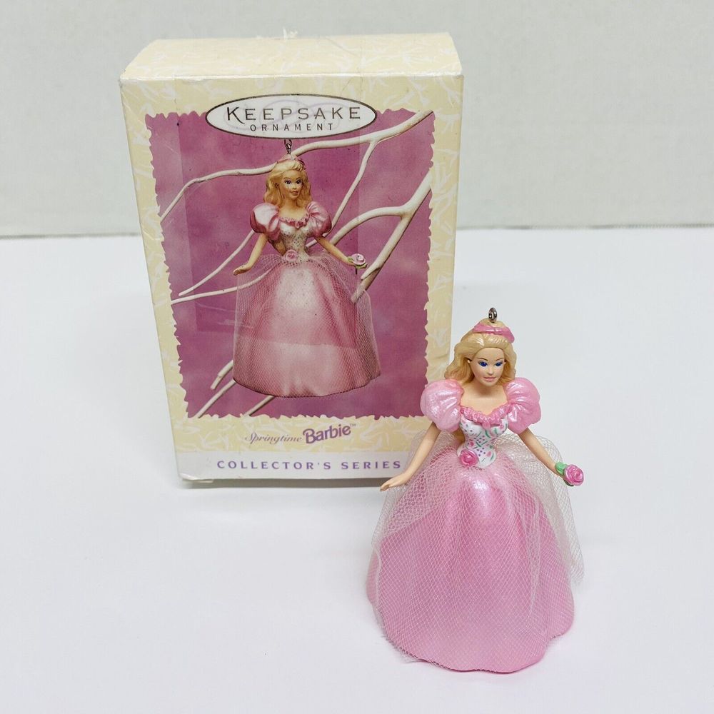 Barbie Springtime Hallmark Keepsake Ornament Collector Series 1996 Easter Collec